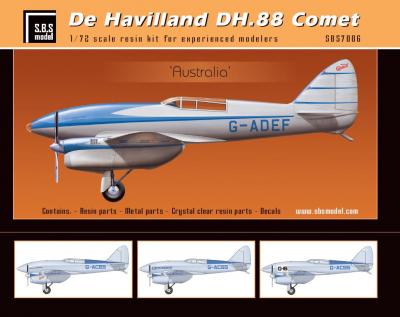 De Havilland DH-88 Comet 'Australia' full kit AGAIN!!!
