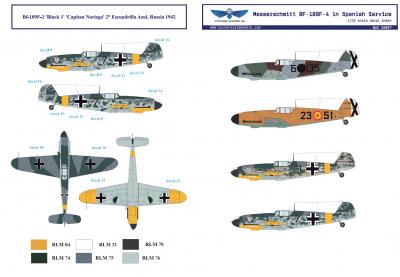 Messerschmitt Bf-109F in Spanish Service