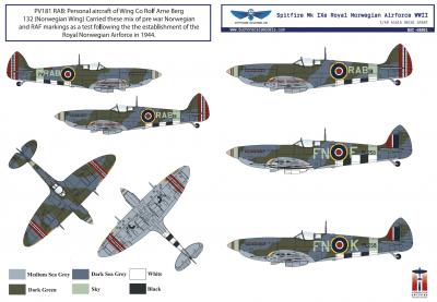Spitfire Mk. IXe Royal Norvegian Air Force WW II