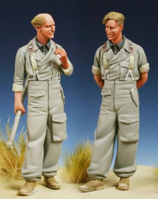 German panzer crew