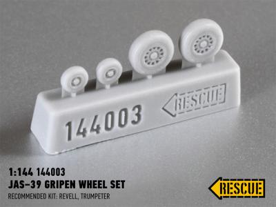 JAS-39 Gripen wheel set for Revell/Trumpeter kit