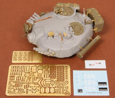 T-72M1/A turret for Tamiya kit