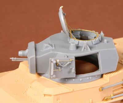 Toldi I (B20) corrected turret (without barrel) for Hobbyboss kit