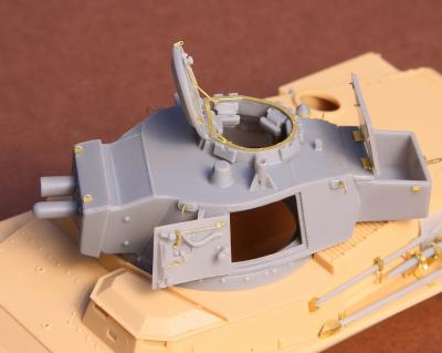 Toldi II (B40) corrected turret (without barrel)