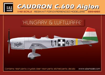 Caudron C.600 Aiglon 'Hungary&Luftwaffe' full kit