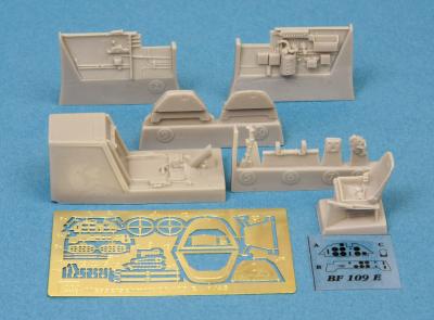 Messerschmitt Bf-109E cockpit set