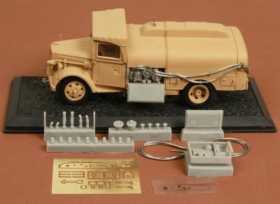 Kfz.385 Opel Blitz tankwagen detail set for Italeri kit