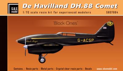 De Havilland DH-88 Comet 'Blacks' full resin kit LIMITED!!!