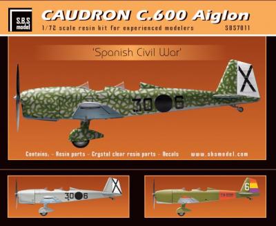 Caudron C.600 Aiglon 'Spanish Civil War' full kit