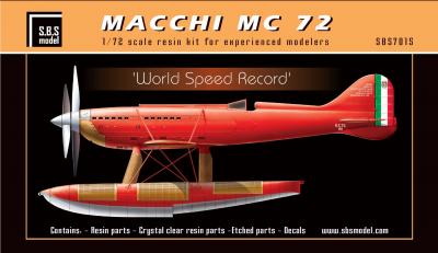 Macchi MC 72 'World Speed Record' full kit