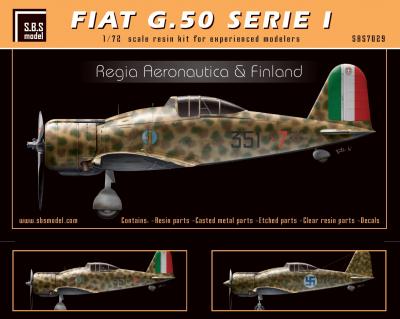 Fiat G.50 Serie I 'Regia Aeronautica & Finland' LIMITED!!!