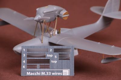 Macchi M 33 rigging wire set for SBS Model kit