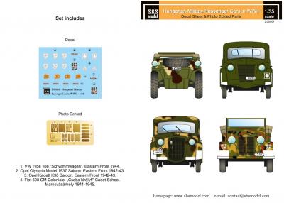 Hungarian military passenger cars (WWII)