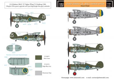 Gloster Gladiator in Swedish Service VOL.I