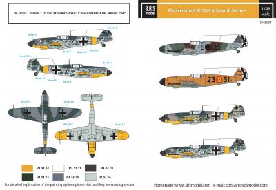 Messerschmitt Bf-109F in Spanish Service