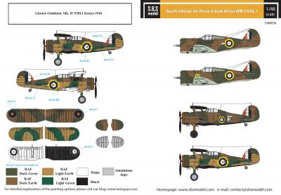 South African Air Force in East Africa WW II VOL.I