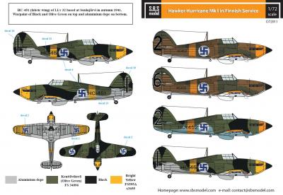 Hawker Hurricane Mk. I in Finnish Service WW II