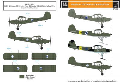 Fieseler Fi-156 Storch in Finnish Service