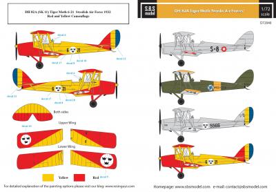 De Havilland DH-82A Tiger Moth 'Nordic Air Forces'