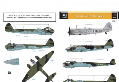 Finnish Bombers - Post War Markings