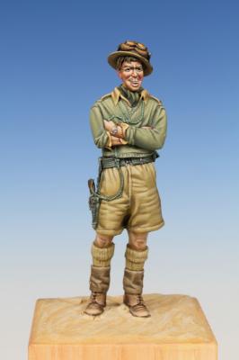 British Tank Crewman WW II Western Desert 1940