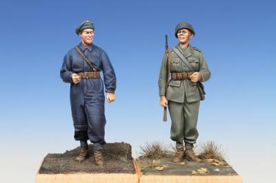 Swedish Tank Crewman & Infantry Soldier