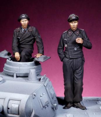 German Waffen SS/Heer Tank/SPG crew WW II