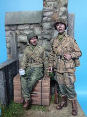 US Paratrooper & Infantry soldier - Normandy 1944 