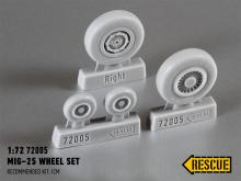 MiG−25 wheel set for ICM kit