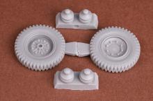 Sd.Kfz 11. / 251. front wheel set (Regular pattern - sagged)