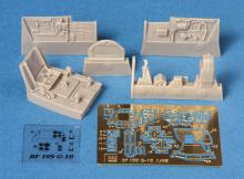 Messerschmitt Bf-109G-10 cockpit set for Hasegawa kit