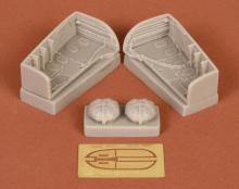 Arado Ar-234 wheel bays for Revell/Hasegawa kit