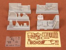 1/48 Bf-109F-2/F-4 cockpit set for Zvezda kit