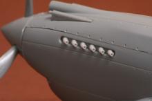 P-40B exhaust set for Airfix kit