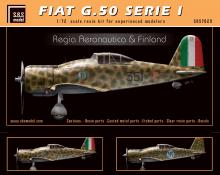 Fiat G.50 Serie I 'Regia Aeronautica & Finland' LIMITED!!!