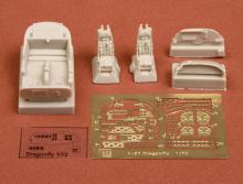 A-37 Dragonfly cockpit set for Academy kit