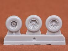 Harrier GR.7/GR.9 wheel set for Airfix kit