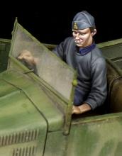 Italian driver for 508 CM Coloniale WW II