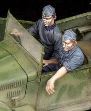 Italian driver & NCO for 508 CM Coloniale WW II