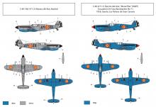 Hispano HA-1112 M1L 'Spanish Air Force' decal sheet  - 1.