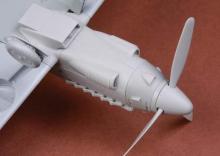 Hispano HA-1112 K1L Tripala conversion set for Hasegawa kit  - 3.