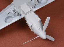 Hispano HA-1112 K1L Tripala conversion set for Hasegawa kit  - 4.