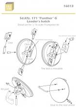 Sd.Kfz. 171 'Panther' G Loader's Hatch - 1.