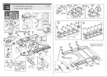 T-72M early front hull armour set for Tamiya kit - 3.