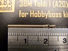 Toldi I 20 mm gun barrel for Hobbyboss kit - 1.