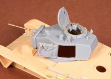 Toldi I (B20) corrected turret (with metal barrel) for Hobbyboss kit - 1.