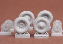 39M Csaba wheel set (Cordatic) for Hobbyboss kit - 1.