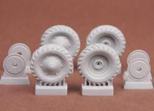 39M Csaba wheel set (Firestone) for Hobbyboss kit - 1.