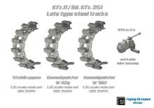 Sd.Kfz.11/Sd.Kfz. 251 late type steel tracks (Gummi. w 112g) - 3.