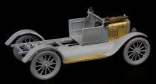 Ford Model T basic update set for ICM kit - 1.